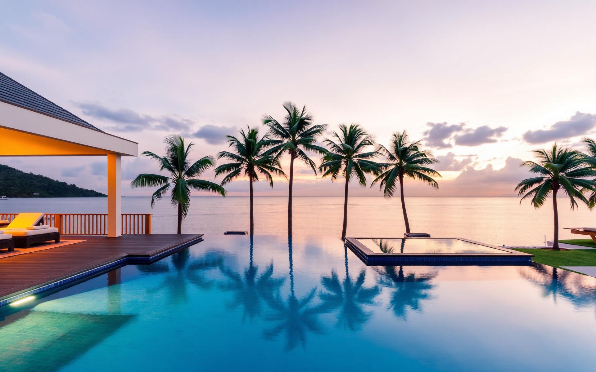 Koh Samui hillside villa overlooking the Gulf of Thailand — Samui and Phangan investment